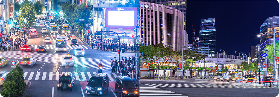 都会の街並み・東京